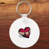 ハート（破損） キーホルダー (正面)