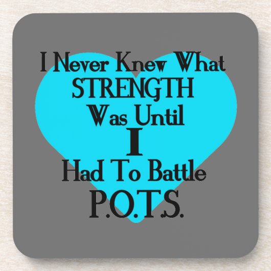 ハート/私は知らなかった…I..P.O.T.S. コースター (正面)