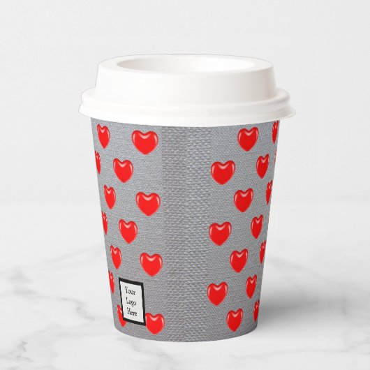ハート 紙コップ (右)