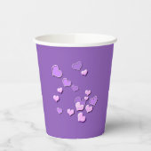 ハート 紙コップ (左)