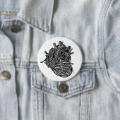 ハート 缶バッジ (インサイチュ)