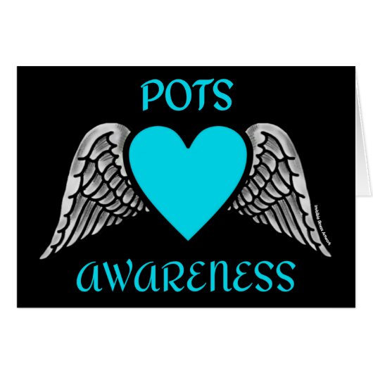 ハート/翼…ポット (正面横)