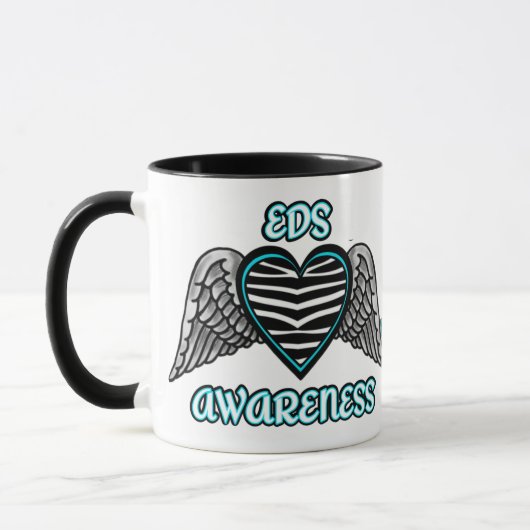 ハート/翼…EDS マグカップ (左)
