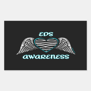 ハート/翼…EDS 長方形シール