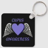 ハート/翼…Lupus Keychain キーホルダー (裏面)
