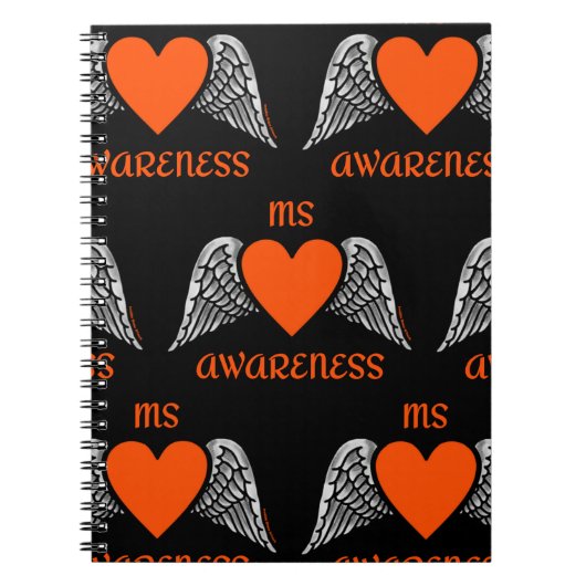 ハート/翼…MS ノートブック (正面)