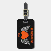 ハート/翼…MS ラゲッジタグ (正面縦)