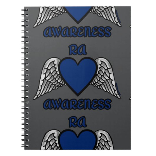 ハート/翼…RA ノートブック (正面)