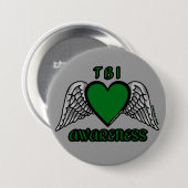 ハート/翼…TBI 缶バッジ (正面&裏面)