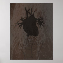 ハート，臓器提供ポスター