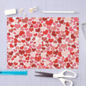 ハート 薄葉紙 (クラフト)