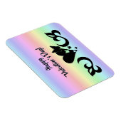 ハート（蝶とユリ） マグネット (右側)