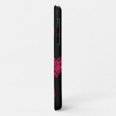 ハート、赤いハート、グリッターハートのパターン Case-Mate iPhoneケース (裏面/左)