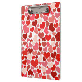 ハート、赤いハート、愛のパターン クリップボード (左)