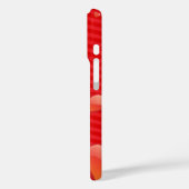 ハート、赤いハート、愛のパターン Case-Mate iPhoneケース (裏面 / 左)