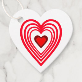 ハート 赤 ウェディング バレンタインデー 4イブ フェイバータグ