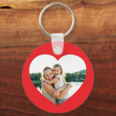 ハート（赤） キーホルダー (正面)