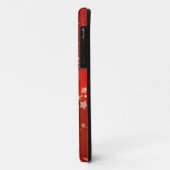 ハート（赤） Case-Mate iPhoneケース (裏面/左)