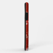 ハート（赤） Case-Mate iPhoneケース (裏面/右)