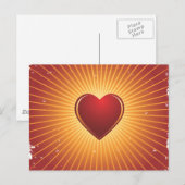 ハート-151.ai ポストカード (正面/裏面)