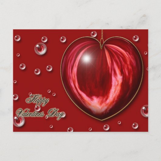 ハート#1 ポストカード (正面)