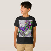 ハート#2_の鍵 Tシャツ (正面フル)