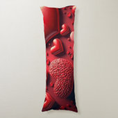 ハート(3D) ボディピロー (正面縦)