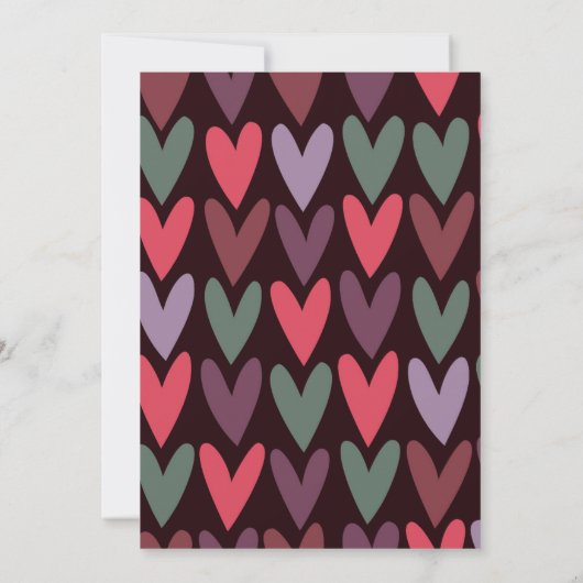 ハート 6 カード (裏面)