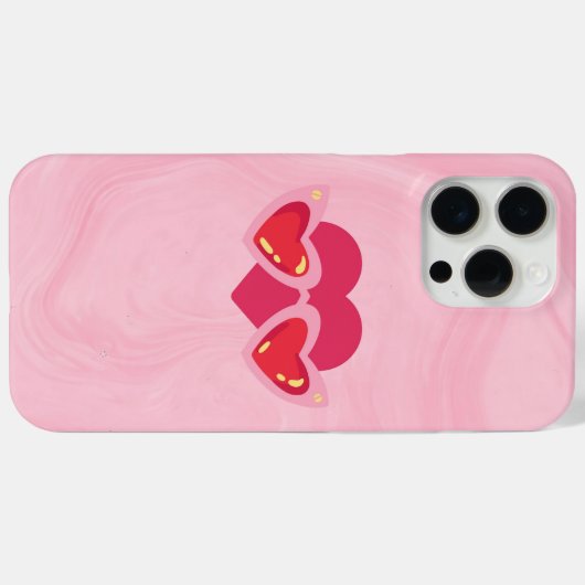 ハート Case-Mate iPhoneケース (裏面 (横))