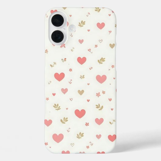 ハート Case-Mate iPhoneケース (裏面)