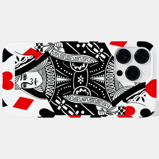 ハート Case-Mate iPhoneケース (裏面 (横))