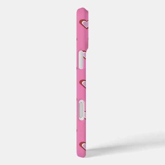 ハート Case-Mate iPhoneケース (裏面 / 右)