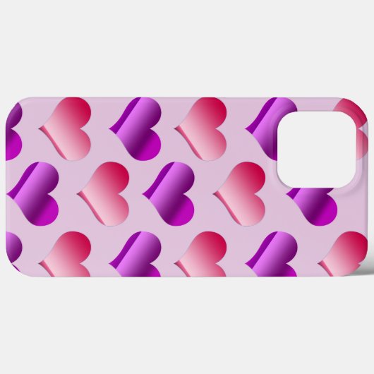 ハート Case-Mate iPhoneケース (裏面 (横))