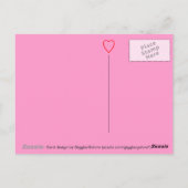 ハート-Ewe ポストカード (裏面)