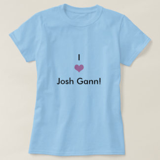 ハート、I、Josh Gann! Tシャツ