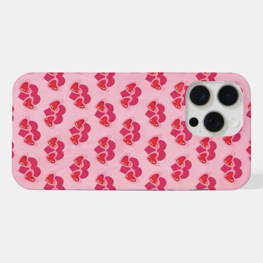 ハート iPhoneケース (裏面横)