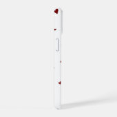 ハート iPhone カーショ 15ケース (右側面)