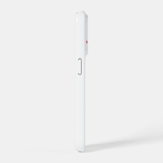 ハート iPhone 15 Pro カバー (右側面)