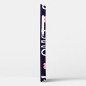 ハート、OMG文字、かわいいパターン Case-Mate iPhoneケース (裏面 / 左)