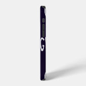 ハート+OMG+かわいい文様 iPhoneケース (左側面)