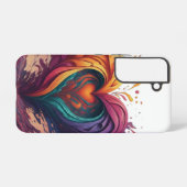 ハート SAMSUNG GALAXYケース (裏面横)