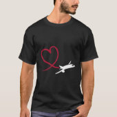 ハート Tシャツ (正面)