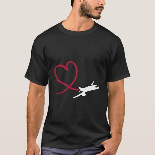 ハート Tシャツ (正面)