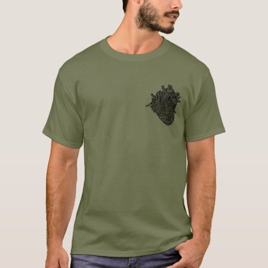ハート Tシャツ (正面)