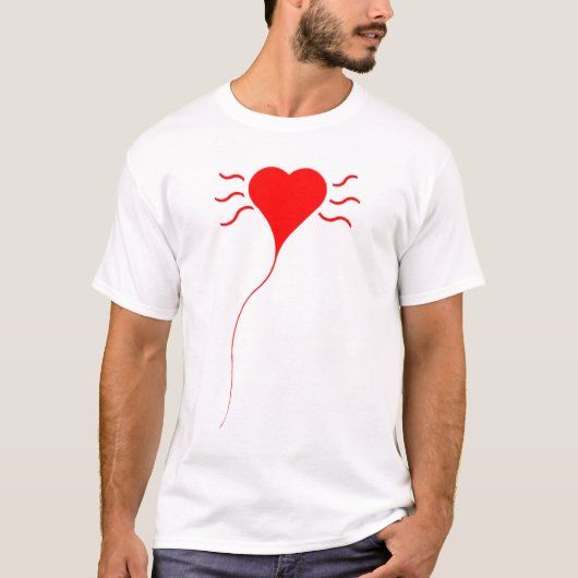 ハート Tシャツ (正面)