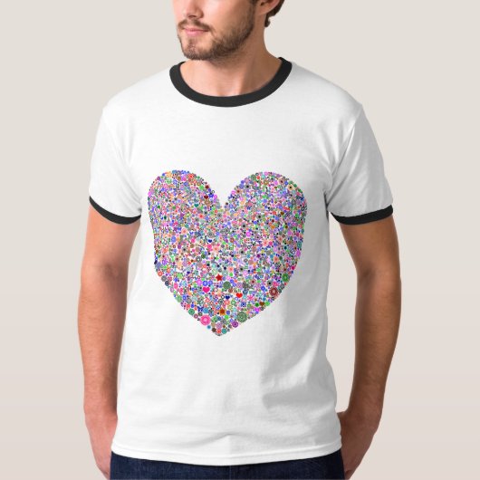 ハート Tシャツ (正面)