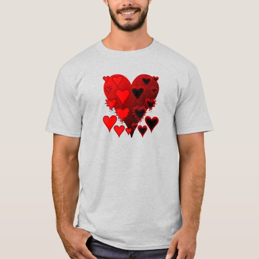 ハート Tシャツ (正面)