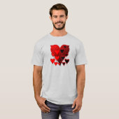ハート Tシャツ (正面フル)