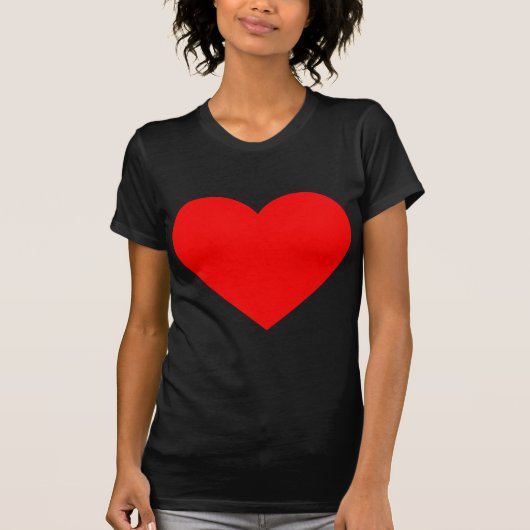 ハート Tシャツ (正面)