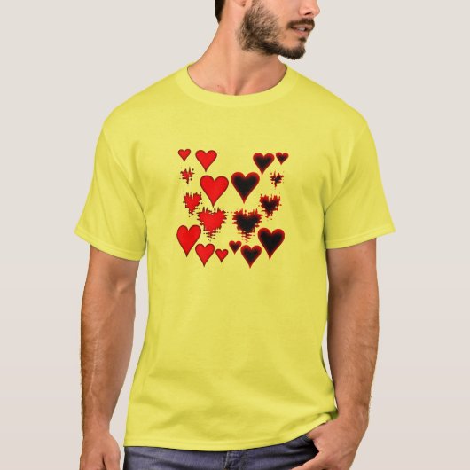 ハート Tシャツ (正面)